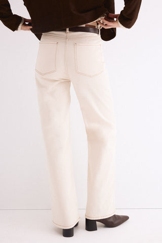 E Denim Basic Wide Leg.