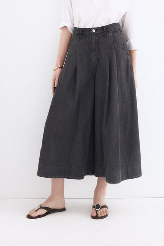 Denim Wide Skort.