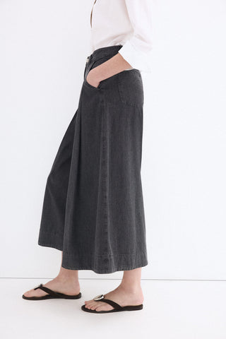 Denim Wide Skort.