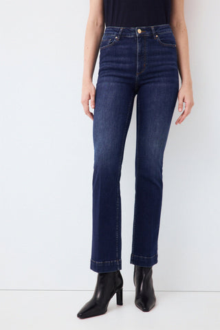 E Denim Push Up Flare.