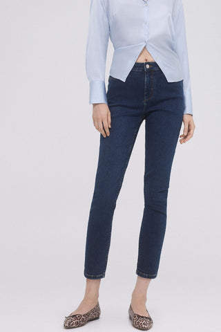 Jeans Push Up Talle Medio