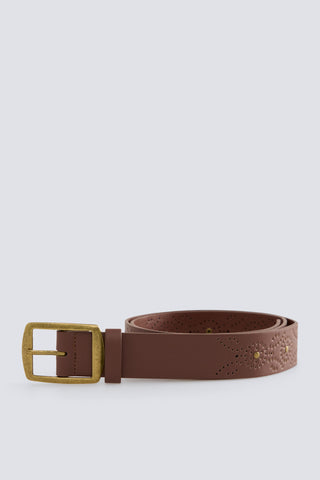 4.T.A.Cint Marron Tachas.