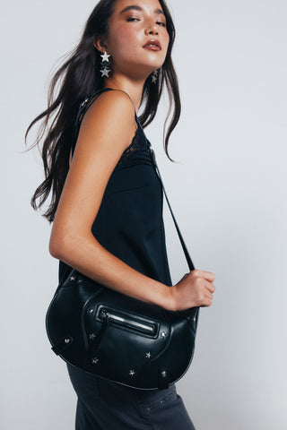 Bolso Bandolera con Detalle Estrellas