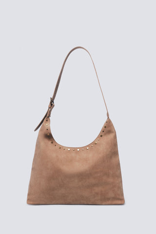 Bolso con Detalle de Tachas Metálicas