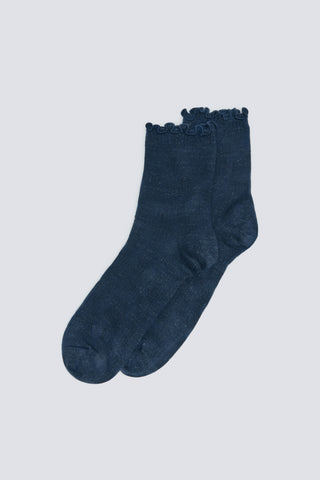 Medias de Canalé con Detalle de Lúrex