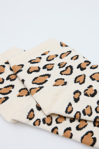 Medias con Estampado Animal Print