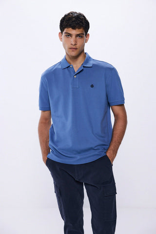 Polo Regular Fit con Logo