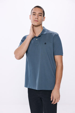 Polo Regular Fit con Logo