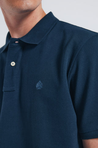 Polo Manga Corta con Logo Bordado