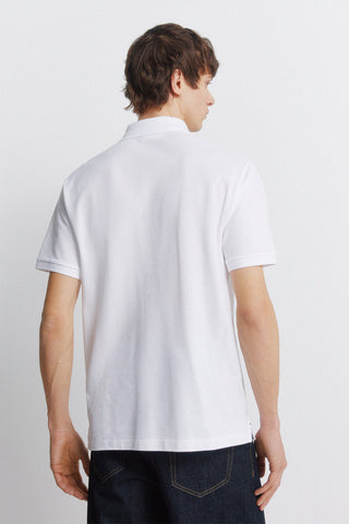 Polo Regular Fit Logo Bordado de Algodón