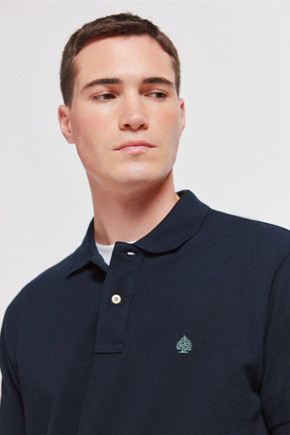 Regular Fit Polo Shirt with Embroidered Logo