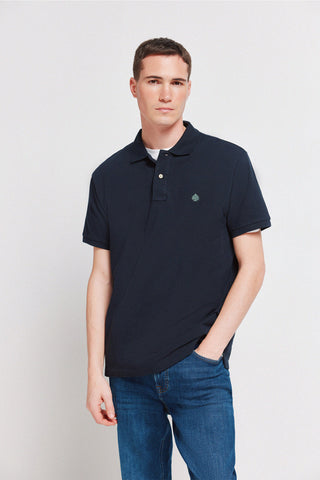 Regular Fit Polo Shirt with Embroidered Logo