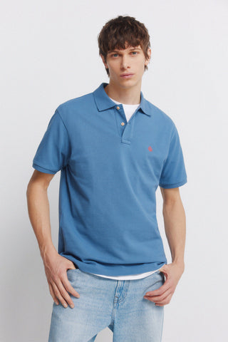 Regular Fit Polo Shirt with Embroidered Logo