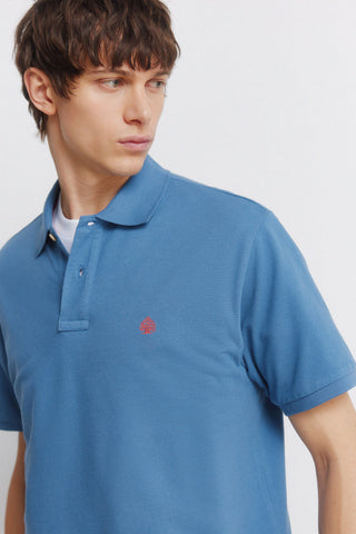 Regular Fit Polo Shirt with Embroidered Logo