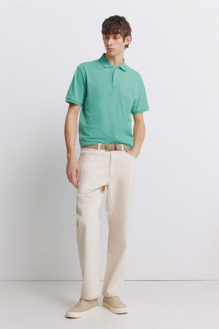 Regular Fit Polo Shirt with Embroidered Logo