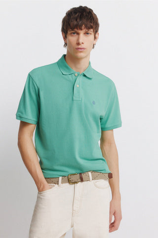 Regular Fit Polo Shirt with Embroidered Logo