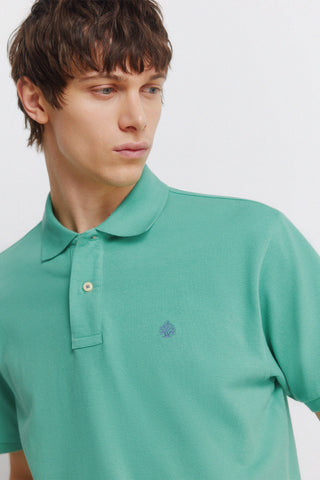 Regular Fit Polo Shirt with Embroidered Logo