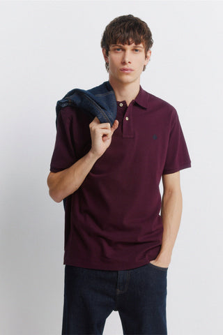 Regular Fit Polo Shirt with Embroidered Logo