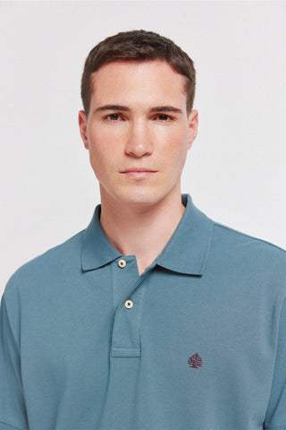 Regular Fit Polo Shirt with Embroidered Logo
