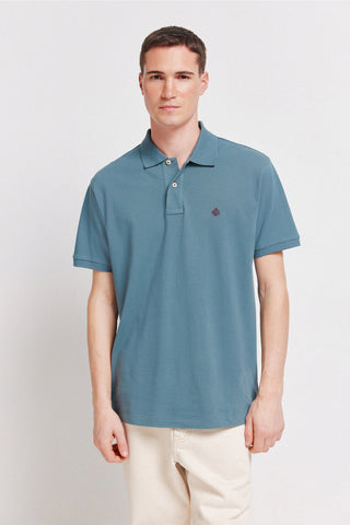 Regular Fit Polo Shirt with Embroidered Logo