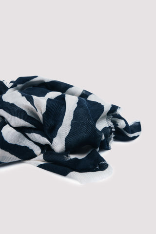 Bufanda de Flecos Estampado Animal Print