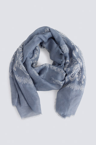 4.Gym.B.Foular Bandana Azul.