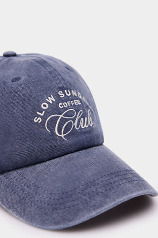 Gorra con Texto Bordado Slow Sundays