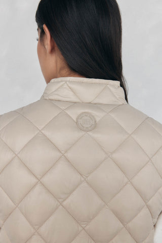 Chaleco Acolchado Cuello Alto