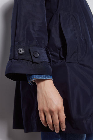 Chaqueta Larga con Cremallera