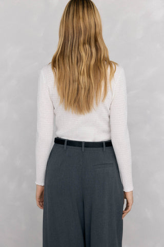 Camiseta Manga Larga con Textura