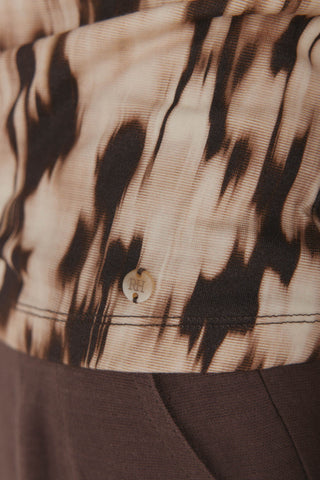 Blusa Manga Larga con Estampado