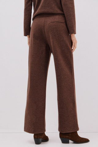 Pantalón Ancho Talle Alto con Bolsillos