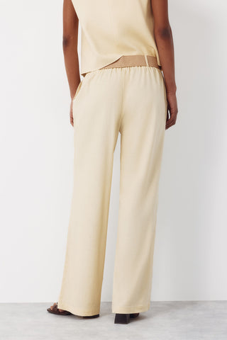 4.T.Ki.Pantalon Fluido Lino.