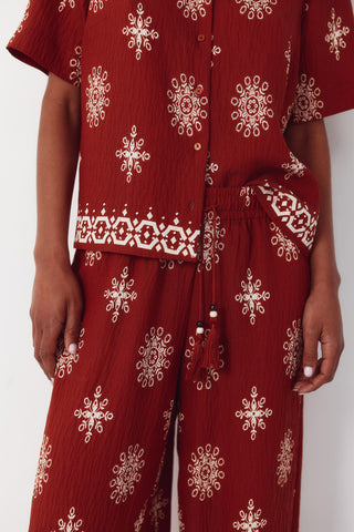 5.T.Ki. Pant Ancho Print.