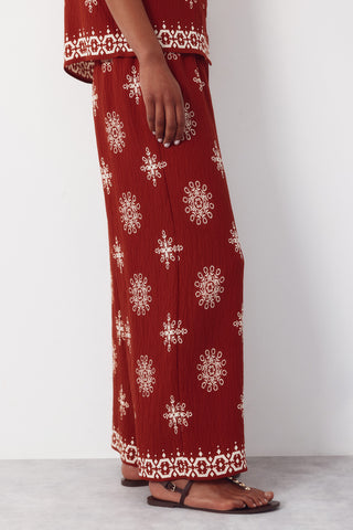 5.T.Ki. Pant Ancho Print.