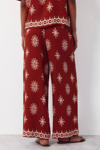 5.T.Ki. Pant Ancho Print.