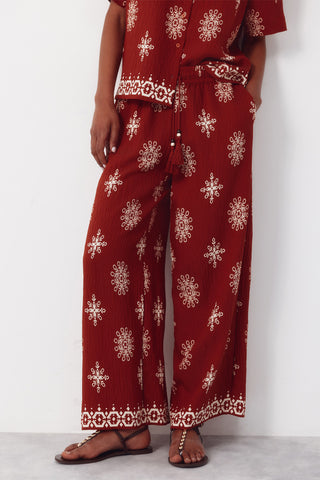 5.T.Ki. Pant Ancho Print.