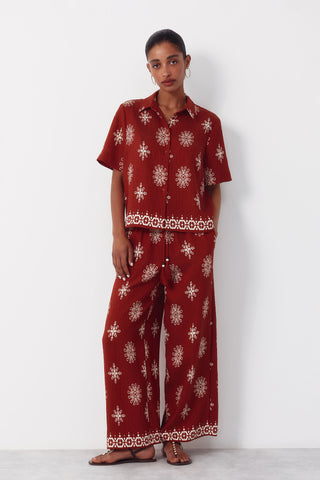 5.T.Ki. Pant Ancho Print.