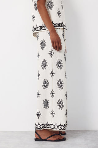 5.T.Ki. Pant Ancho Print.