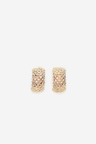 Aretes de Aro con Textura