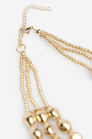 3.T.Ki.Gold Pips Collar.