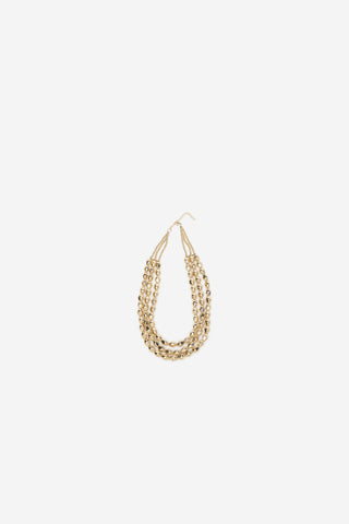 3.T.Ki.Gold Pips Collar.