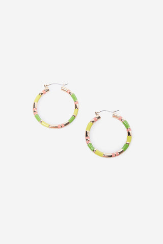 Aretes Grandes Multicolor