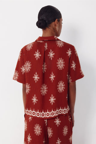 4.T.KI. CAMISA T/LOOK PRINT.