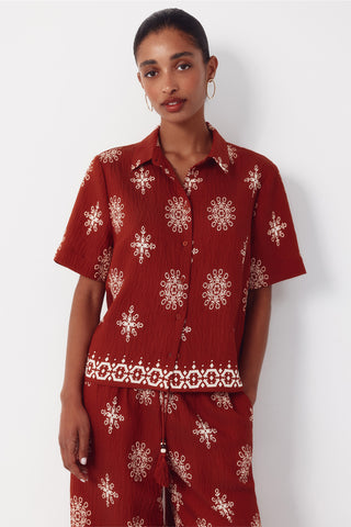 4.T.KI. CAMISA T/LOOK PRINT.