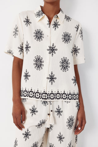 4.T.KI. CAMISA T/LOOK PRINT.