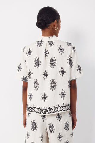 4.T.KI. CAMISA T/LOOK PRINT.