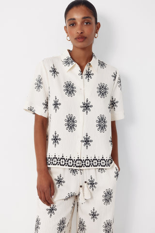 4.T.KI. CAMISA T/LOOK PRINT.