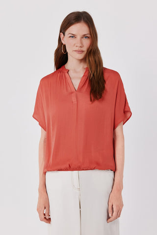 Camisa Manga Corta Tejido Satinado