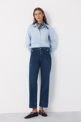3.T.B. Denim Buttons.